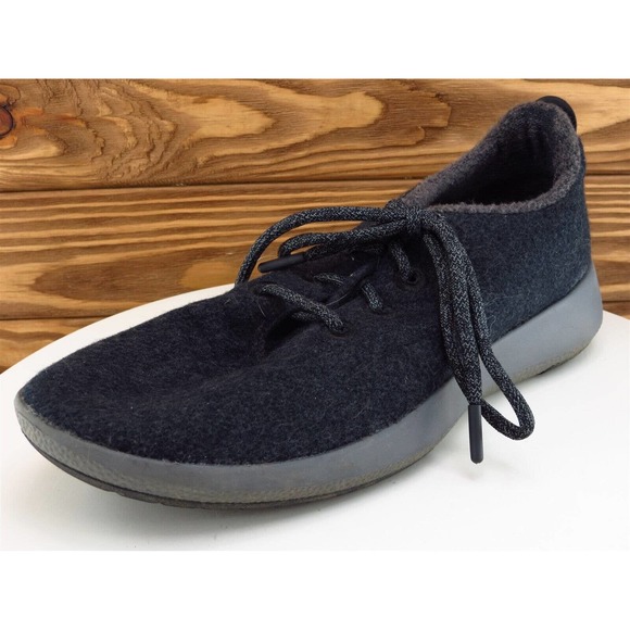 Allbirds Sz 10 Sneaker Black Wool Men‎ Wool Runner Medium Athletic